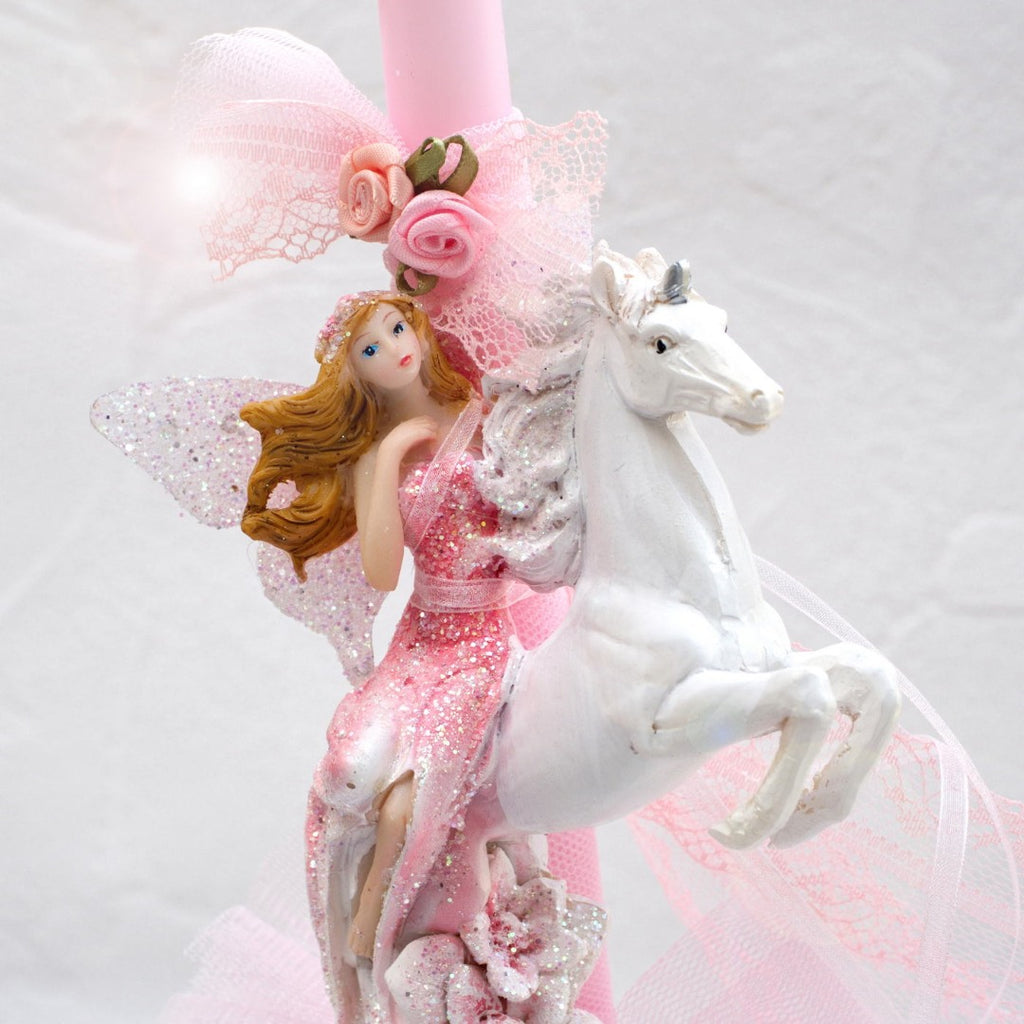 Κοριστίστικη Λαμπάδα Fairy & the Unicorn