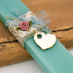 Γυναικεία Ρομαντική Λαμπάδα Καρδούλα