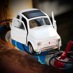 Λαμπάδα με Aυτοκίνητο Fiat 500 για Αγόρια
