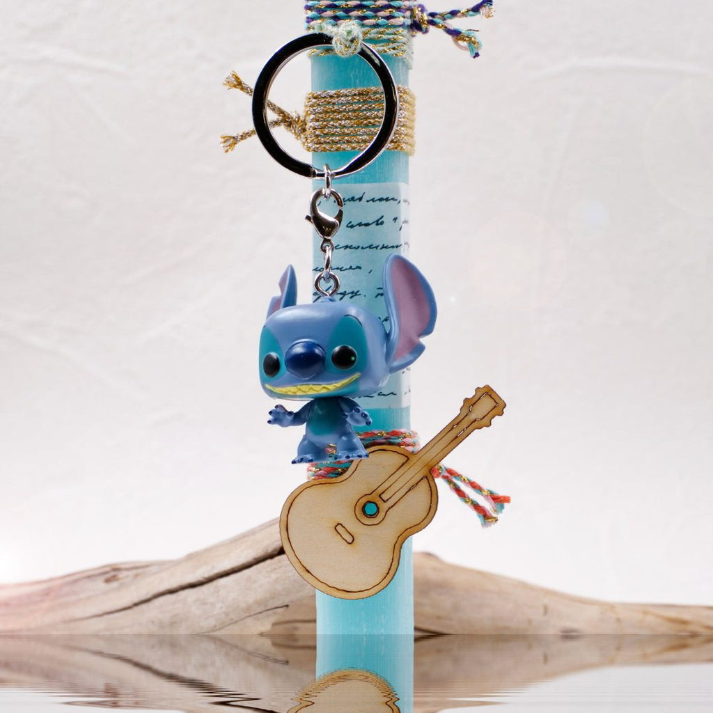 Λαμπάδα με Μπρελόκ Stitch