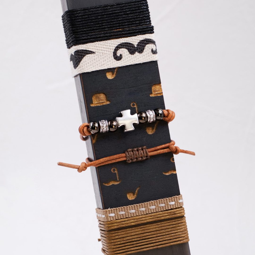 Ανδρική Λαμπάδα με Βραχιόλι