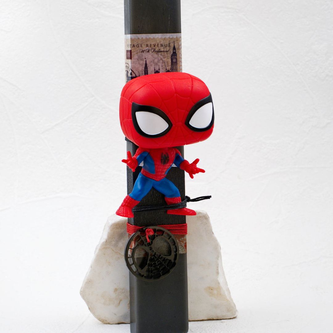 Λαμπάδα με φιγούρα Spiderman
