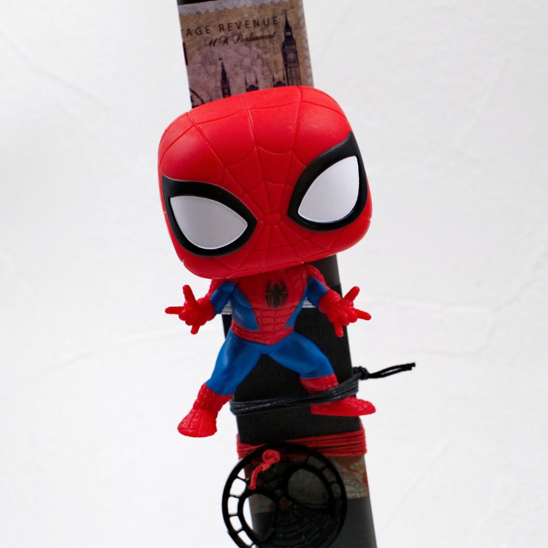 Λαμπάδα με φιγούρα Spiderman
