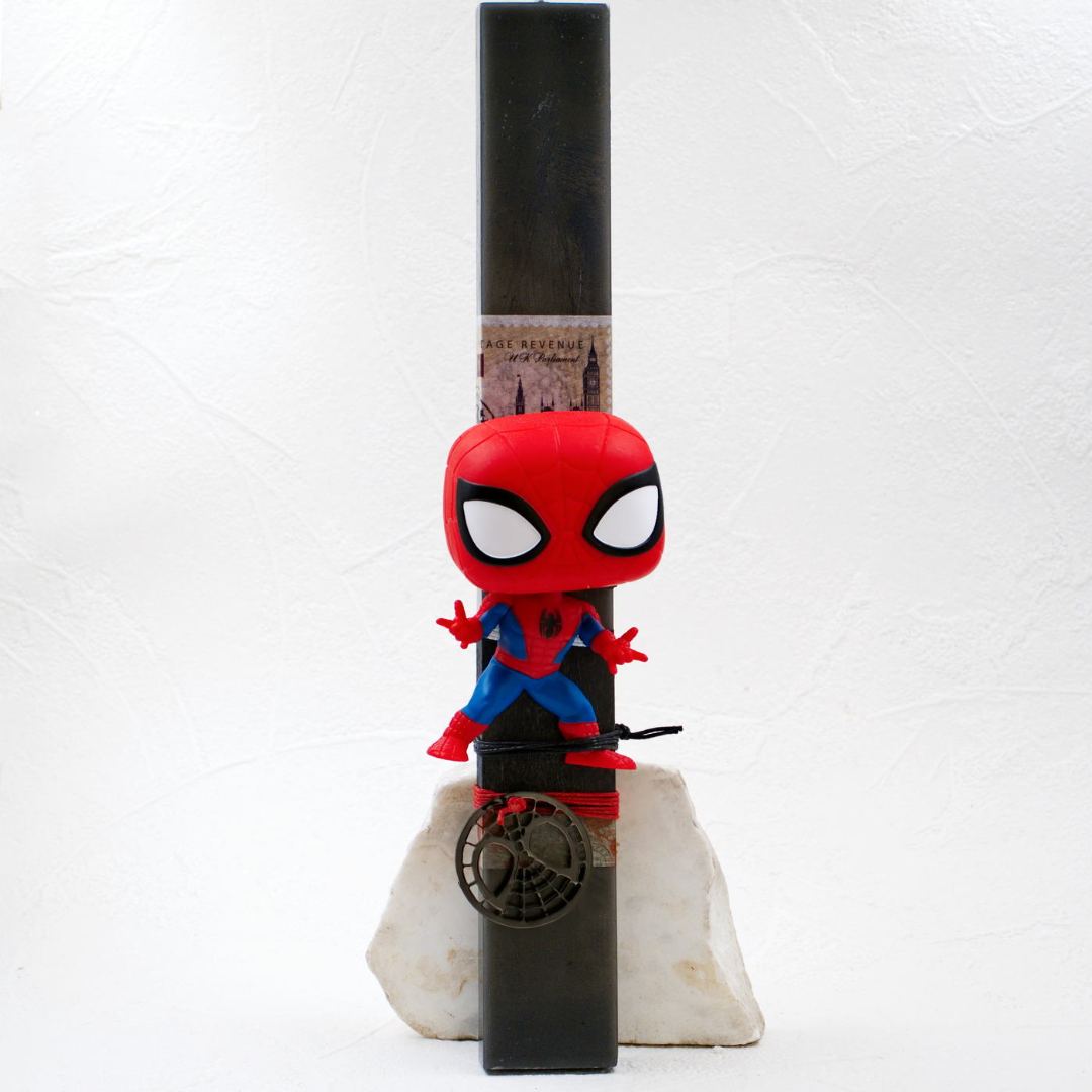 Λαμπάδα με φιγούρα Spiderman