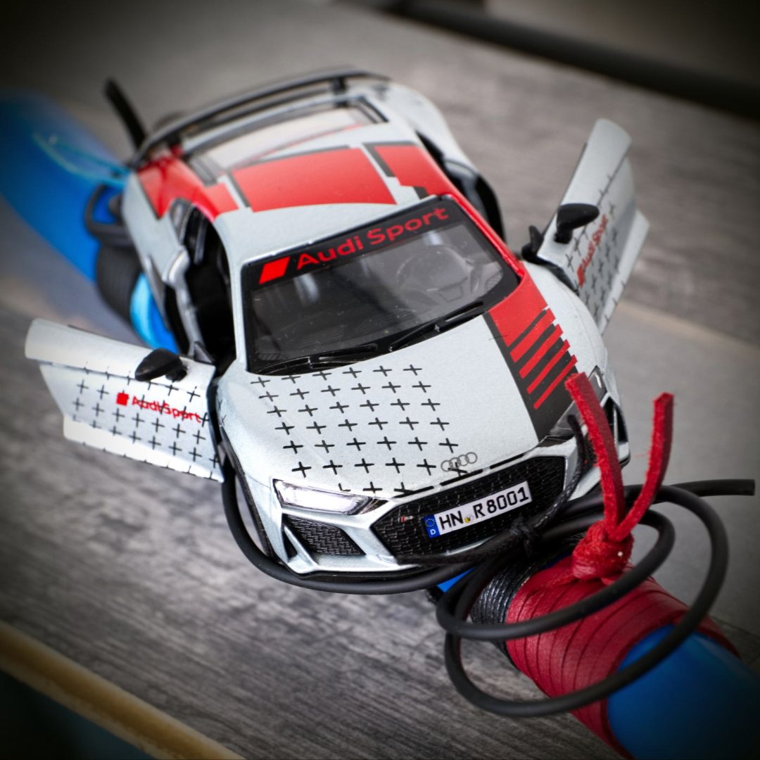 Λαμπάδα Audi Sport R8 Άσπρο