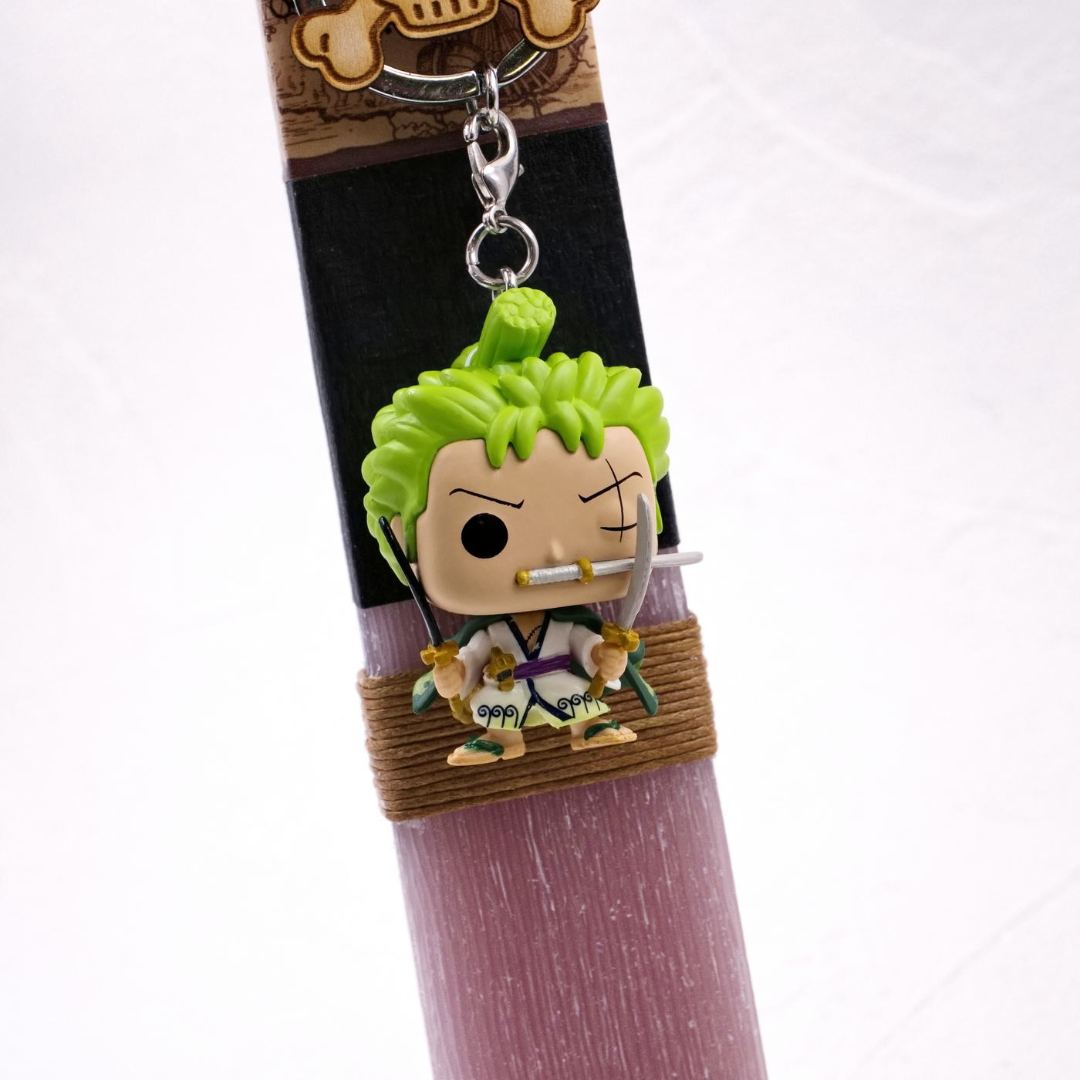 Λαμπάδα με Μπρελόκ Roronoa Zoro