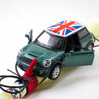 Λαμπάδα με Αυτοκίνητο Mini Cooper Πράσινο