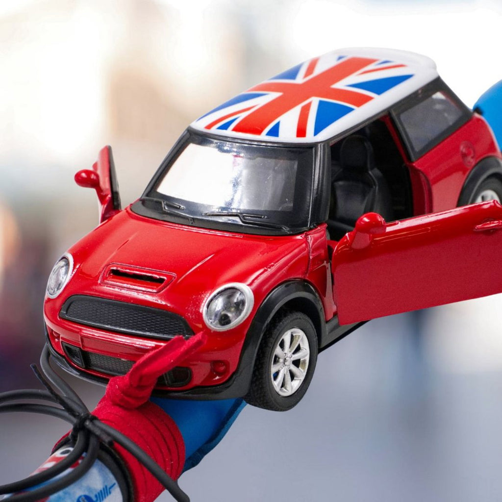 Λαμπάδα με Αυτοκίνητο Mini Cooper Κόκκινο