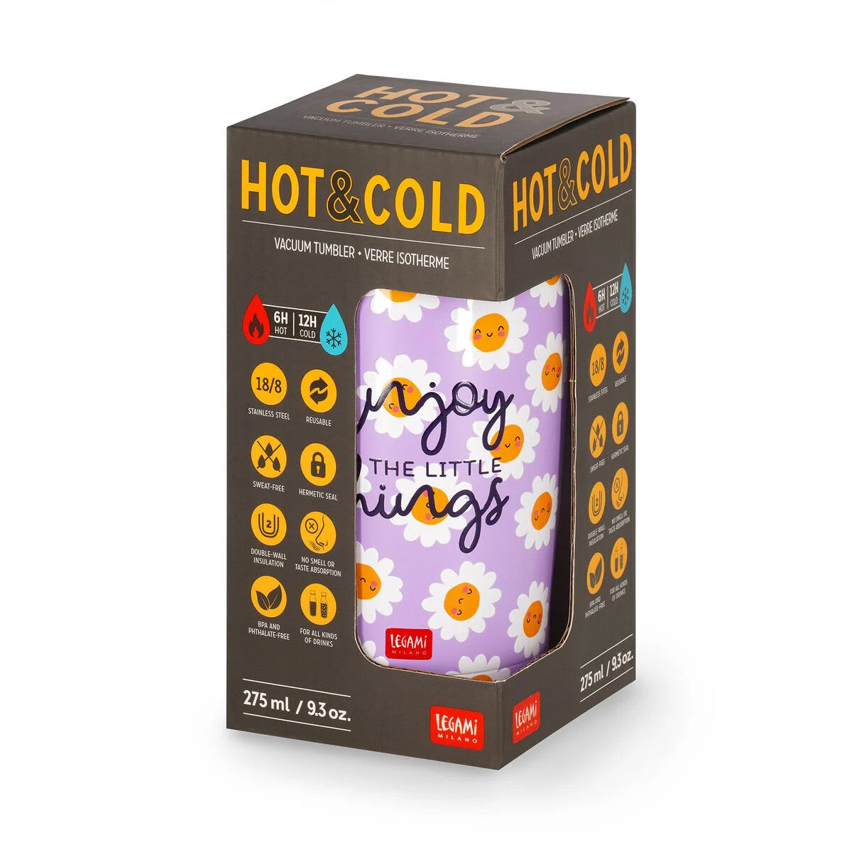 Ποτήρι Legami 275 ml - Daisy - Hot & Cold