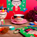 Κούπα Frida and Flower Saucer Set