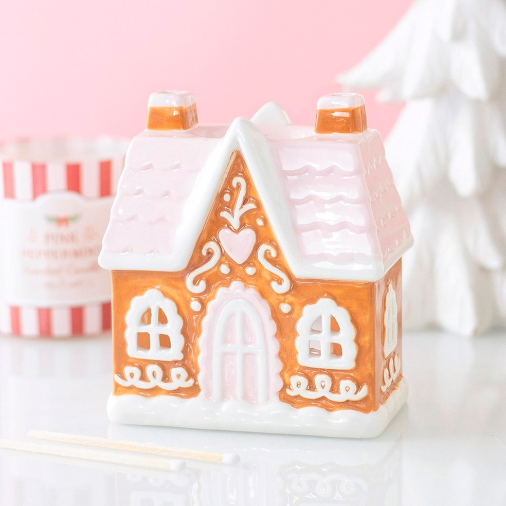 Κεραμική Αρωματιέρα Σπιτάκι Gingerbread