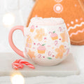 Χριστουγεννιάτικη Κεραμική Κούπα Gingerbread & Cupcakes