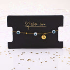 Stainless Steel Jewelry: Βραχιόλι - Γούρι Evil Eyes 2026
