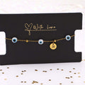 Stainless Steel Jewelry: Βραχιόλι - Γούρι Evil Eyes 2026