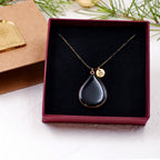 Κολιέ Γούρι 2025 Black Drop