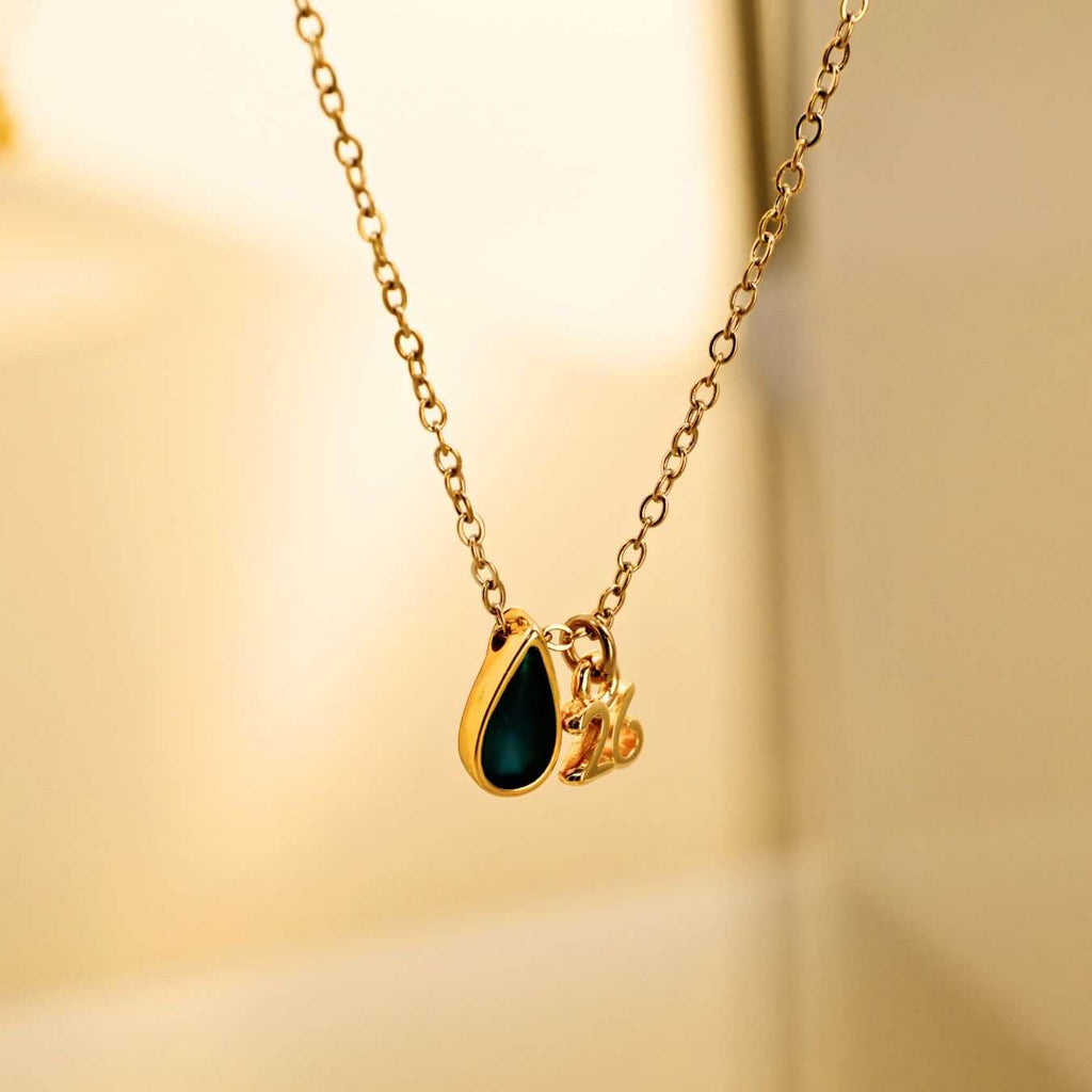 Κολιέ Γούρι 2026 Enamel Drop